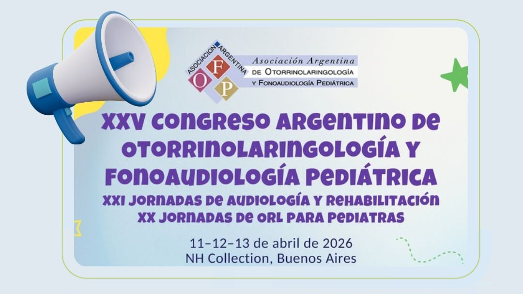 Sponsor del XXV Congreso Argentino de ORL y Fonoaudiología